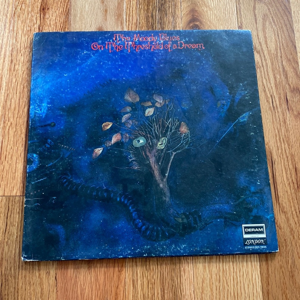 The Moody Blues On The Threshold Of A Dream 1969 Vinyl Record